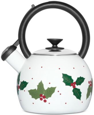 martha stewart blue tea kettle