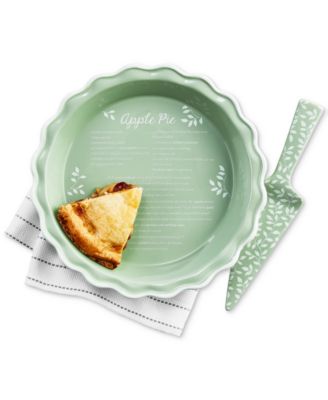 Martha Stewart Collection - Harvest Pie Plate & Server