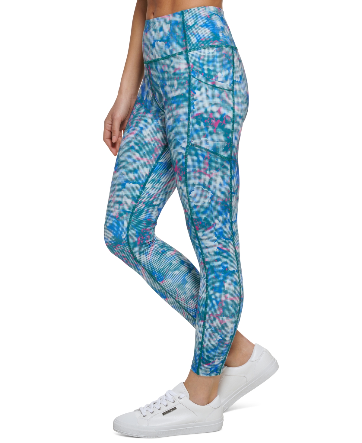 Calvin Klein Performance Printed High-Rise 7/8 Leggings
