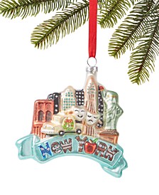 New York Glass NYC Landmarks Ornament, Created for Macy's