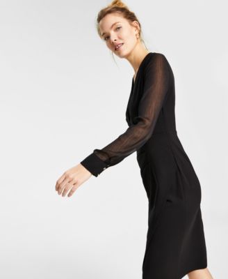 Tommy Hilfiger Sheer-Sleeve 
