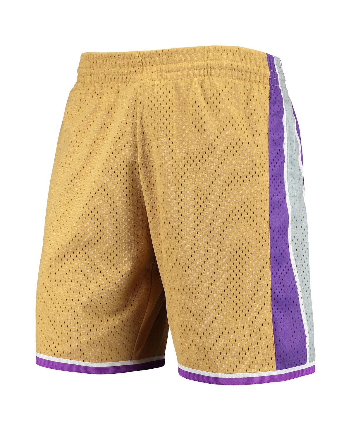 Mitchell & Ness Men's  Gold Sacramento Kings 2005-06 Hardwood Classics Swingman Shorts In Gold