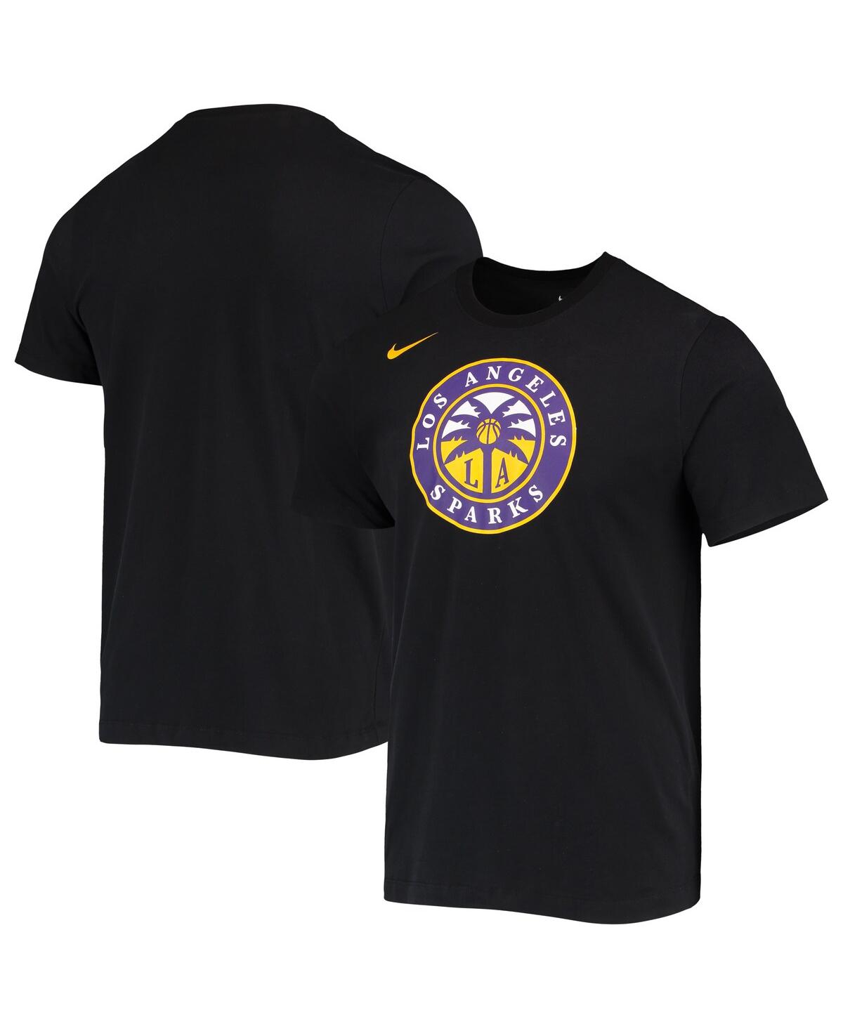 Nike Women's  Black Los Angeles Sparks Logo Performance T-shirt In Black