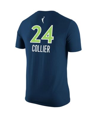 Men's Napheesa Collier Navy Minnesota Lynx Explorer Edition Name Number T-shirt