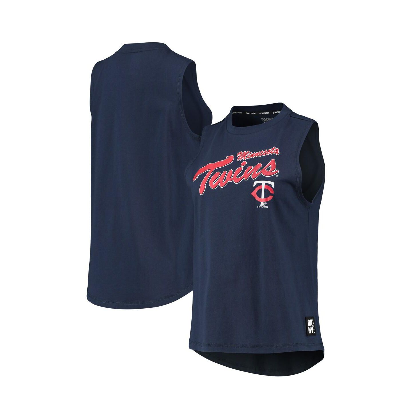 Женский топ DKNY Navy Minnesota Twins Marcie — фото 1