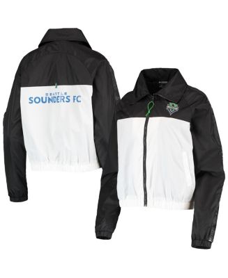 Women's The Wild Collective Black Seattle Sounders FC Anthem Full-Zip ...