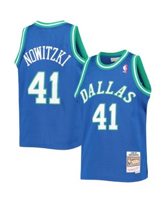 Mitchell & Ness Dallas Mavericks Dirk Nowitzki Swingman Jersey NBA Throwback  White (Small) : : Sports & Outdoors