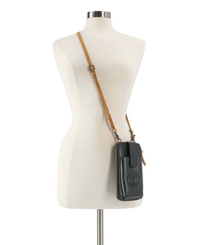 Timberland RFID Leather Phone Crossbody Wallet Bag & Reviews - Handbags ...