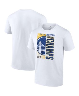 Men's Branded White Golden State Warriors 2022 Western Conference Champions Locker Room T-Shirt