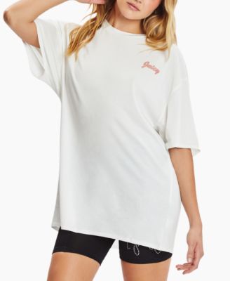 Juicy Couture - Front Logo Oversized T-Shirt