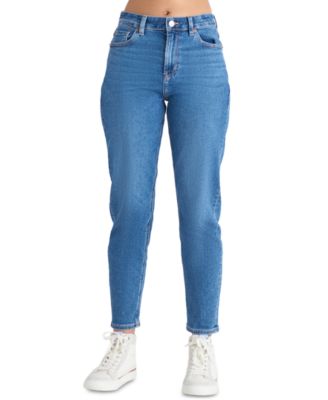 Black Tape - Women's High Rise Straight-Leg Mom Jeans