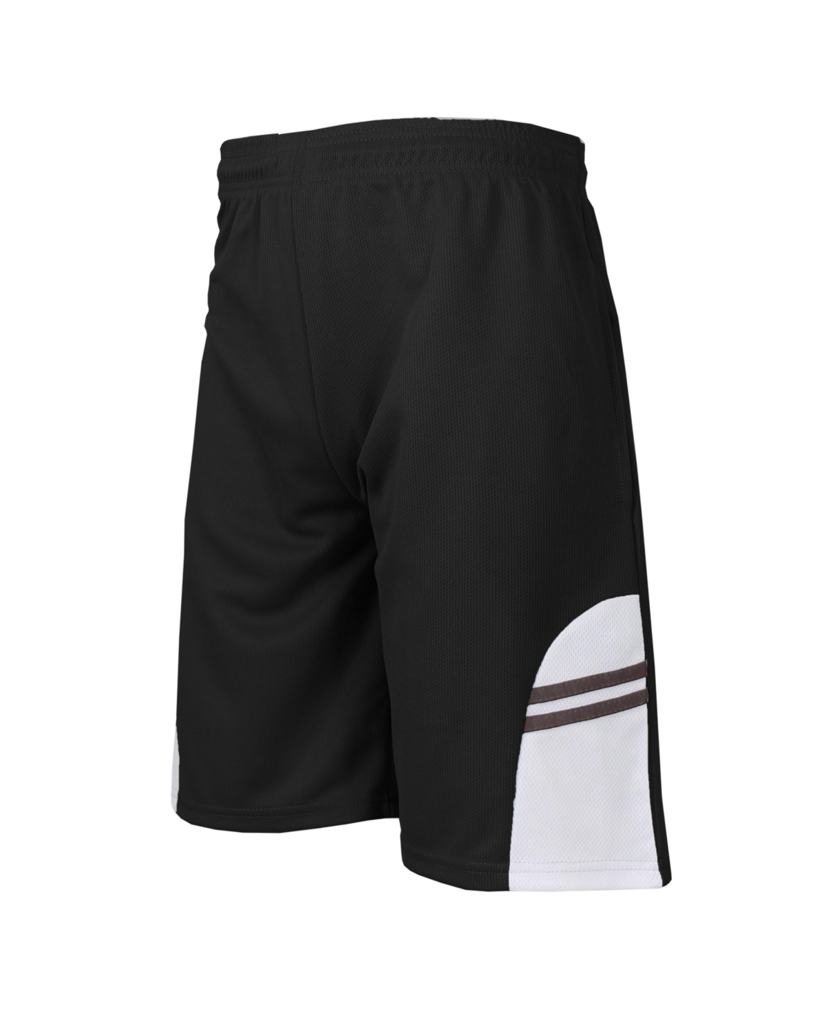 Galaxy By Harvic Men's Moisture Wicking Shorts With Side Trim Design In Black
