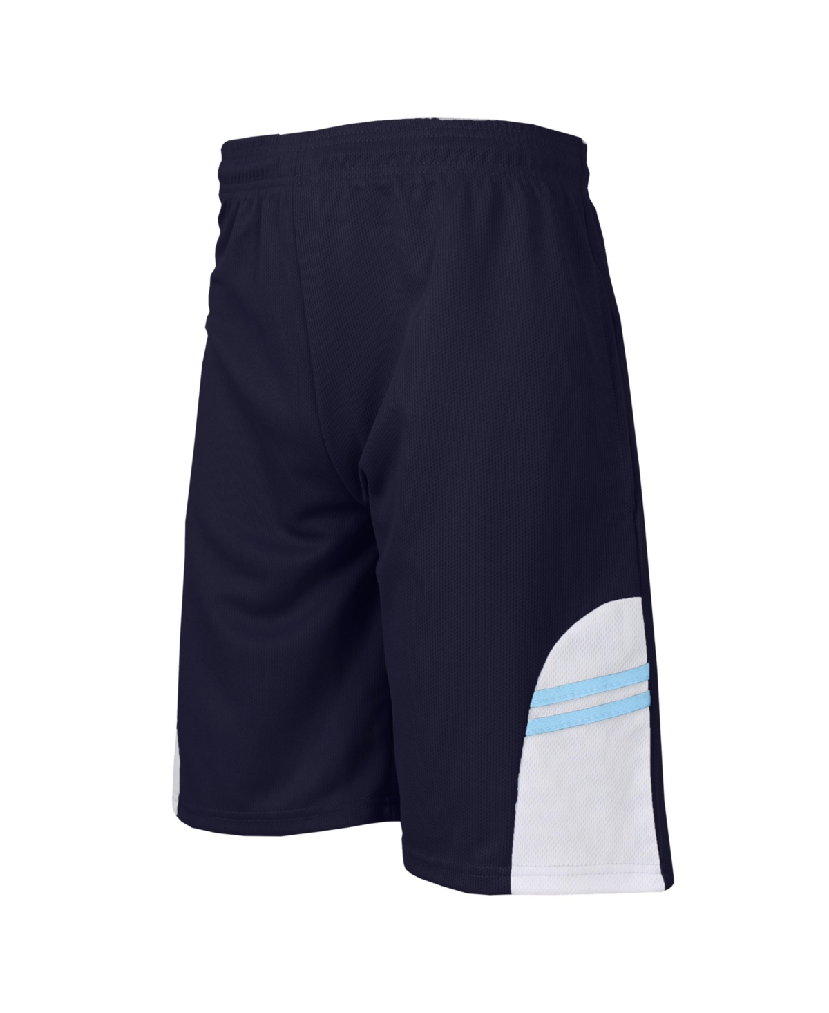 Shop Galaxy By Harvic Men's Moisture Wicking Shorts With Side Trim Design In Navy