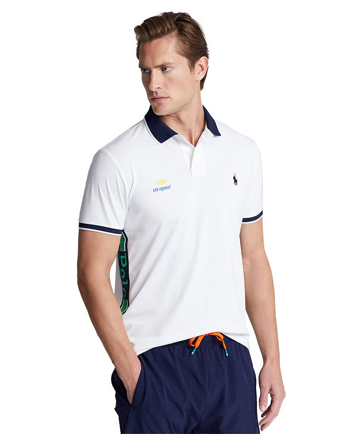 Polo Ralph Lauren Men's US Open Custom Slim Fit Polo Shirt - Macy's