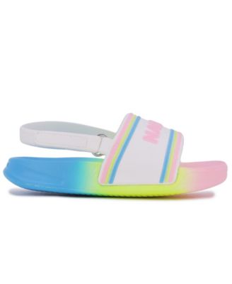 Toddler and Little Girls Luz Slide Sandals