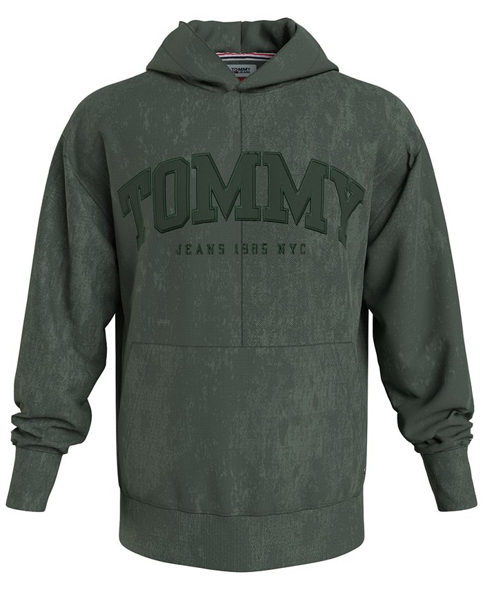 Tommy Hilfiger Men's Wiley Washed Logo Hoodie Sweatshirt - Macy's