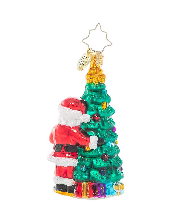 Christopher Radko Peeking Around 2022 Gem Glass Ornaments Macy's