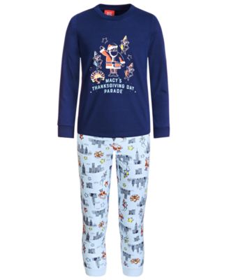 Photo 1 of SIZE 6-7 Matching Kid's Macy's Thanksgiving Day Parade Mix It Pajama Set, 