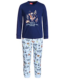 Matching Kid's Macy's Thanksgiving Day Parade Mix It Pajama Set, Created for Macy's