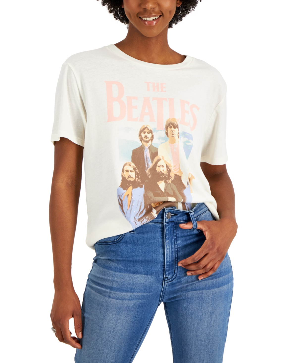 Love Tribe Juniors' Beatles Graphic T-Shirt