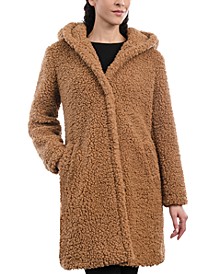Women's Hooded Teddy Coat