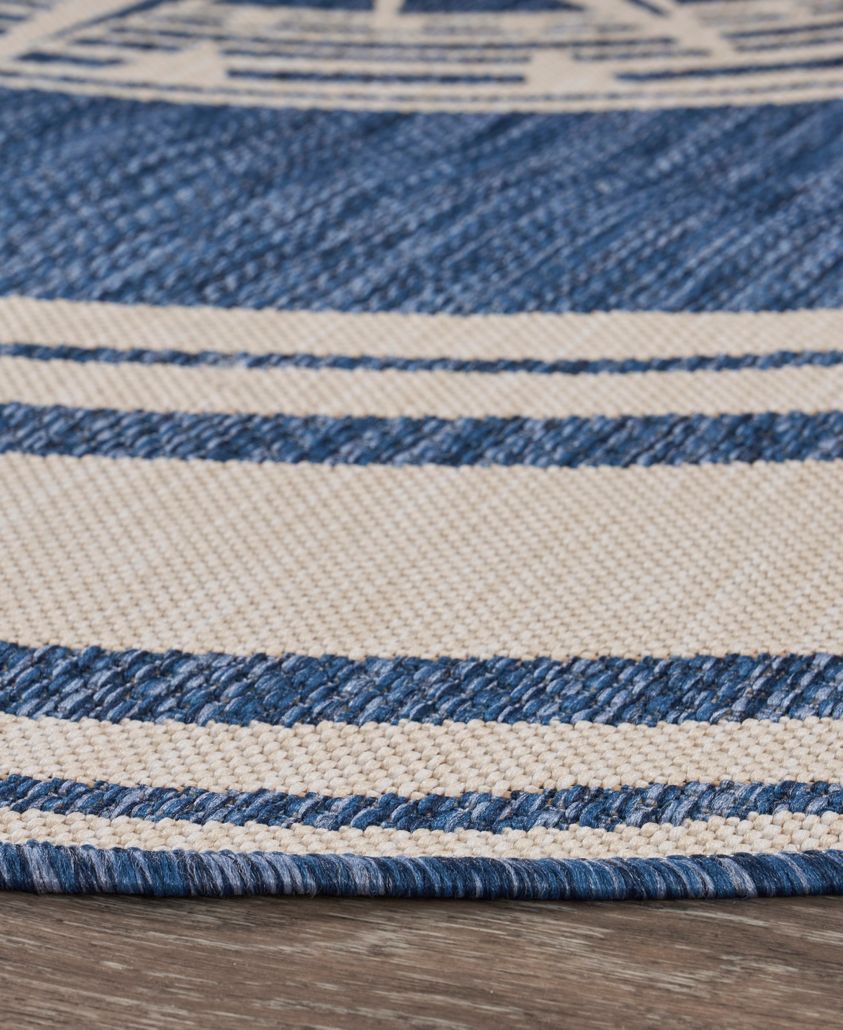 Lr Home Shoreline SRL81871 x Outdoor Area Rug - Ivory