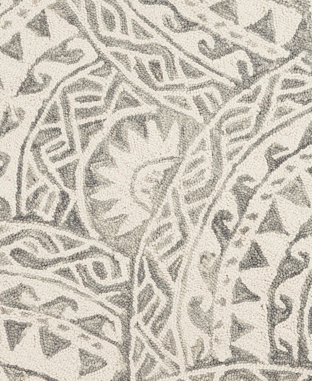 Lr Home Radiance Rdc-087 6' X 6' Round Area Rug In Ivory,gray