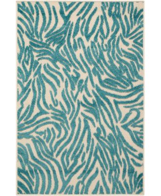 NOURISON ALOHA ALH04 AREA RUG