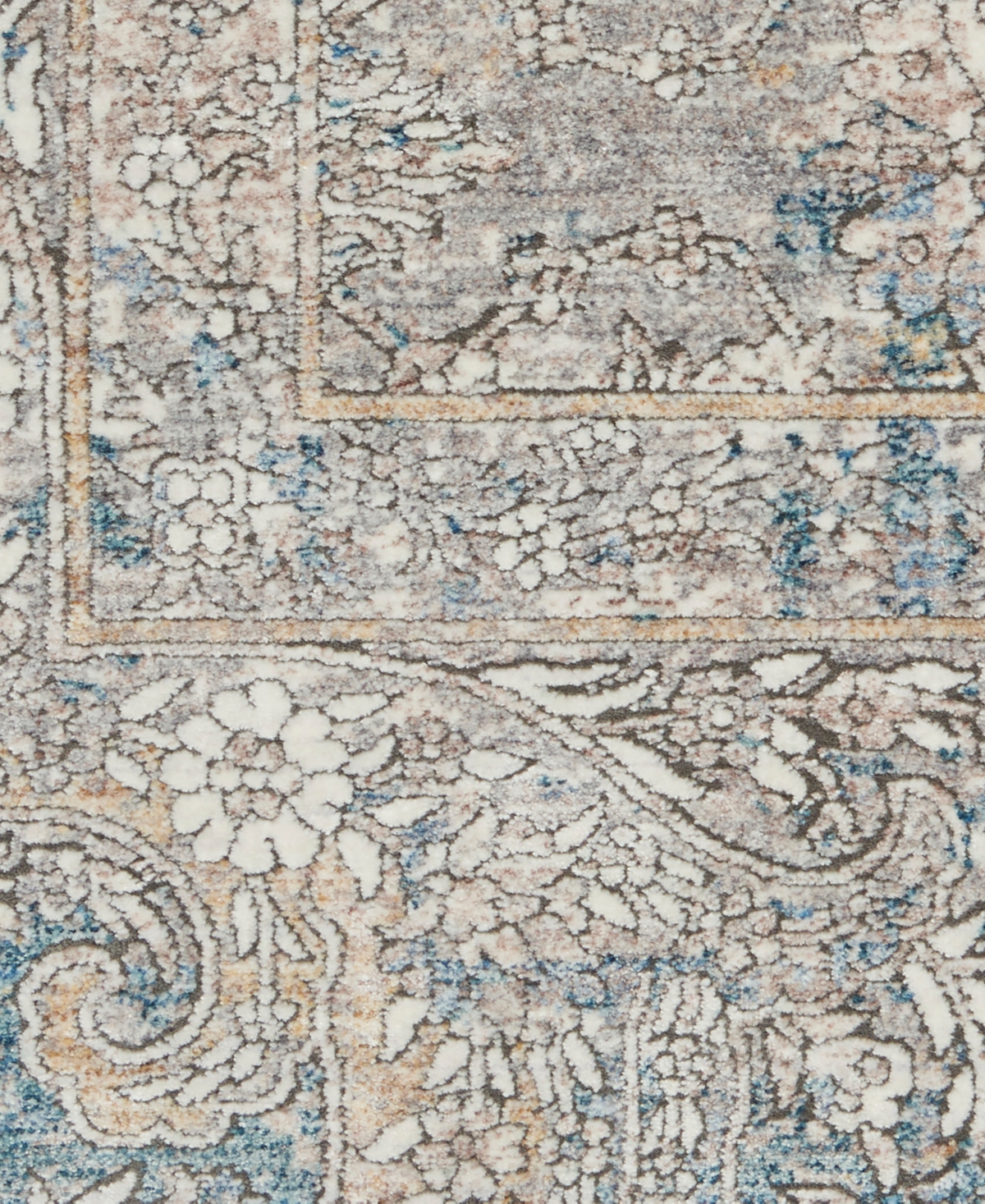 Nourison Home Starry Nights Stn01 8' X 10' Area Rug In Cream,blue