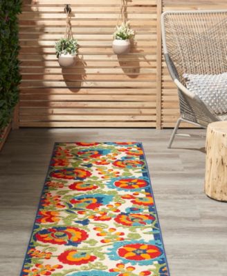 Aloha ALH17 2'3" x 8' Runner Rug