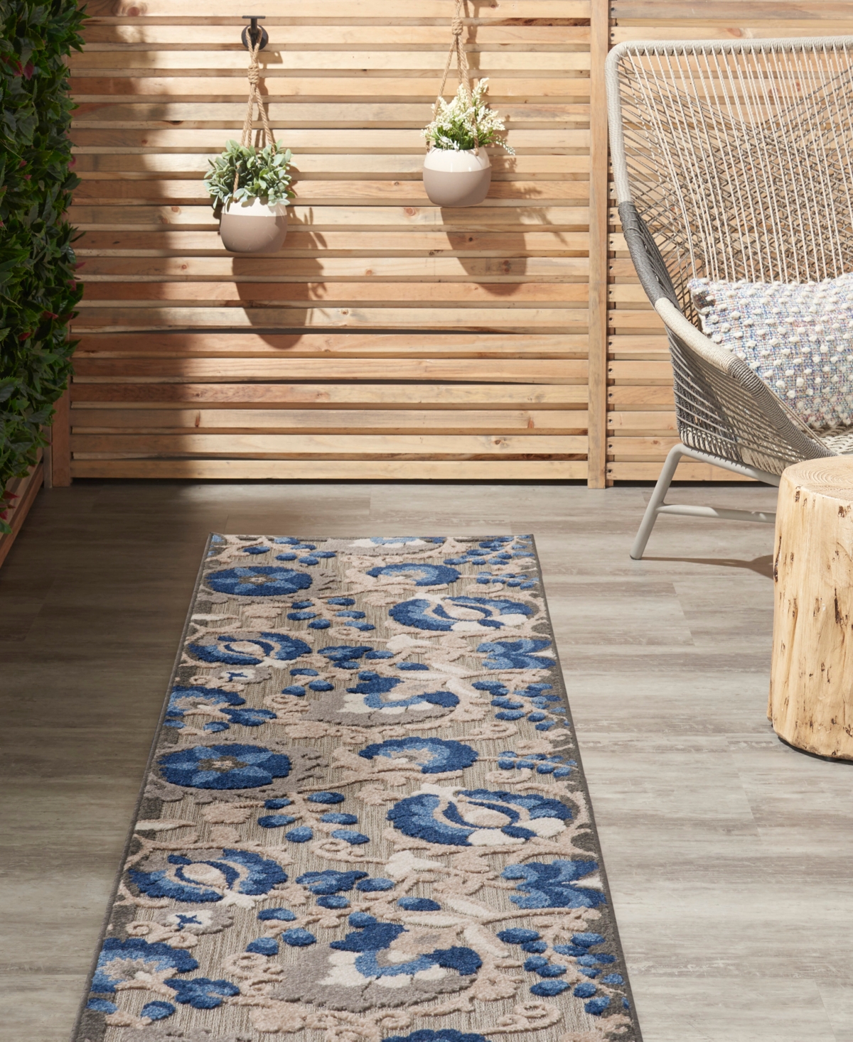 Nourison Home Aloha ALH17 2'3" x 10' Runner Rug