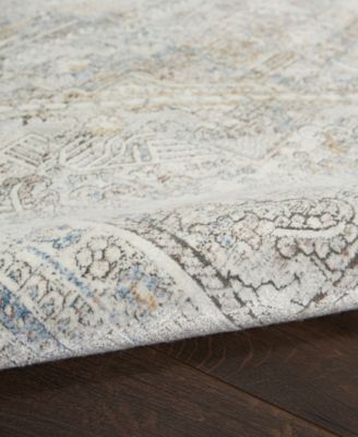 Nourison Home Starry Nights Stn02 Area Rug In Gray