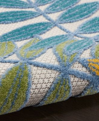 Aloha ALH18 5'3" x 7'5" Outdoor Area Rug