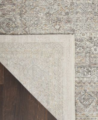 Nourison Home Starry Nights Stn04 Area Rug In Cream,gray