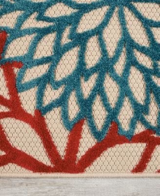 Aloha ALH05 2'8" x 4' Outdoor Area Rug