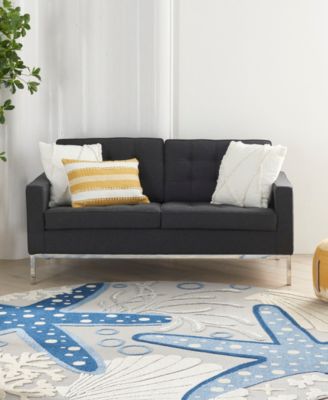 Aloha ALH24 7'10" x 7'10" Round Outdoor Area Rug