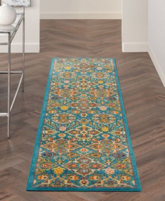 Allur ALR03 2'3" x 7'6" Runner Rug