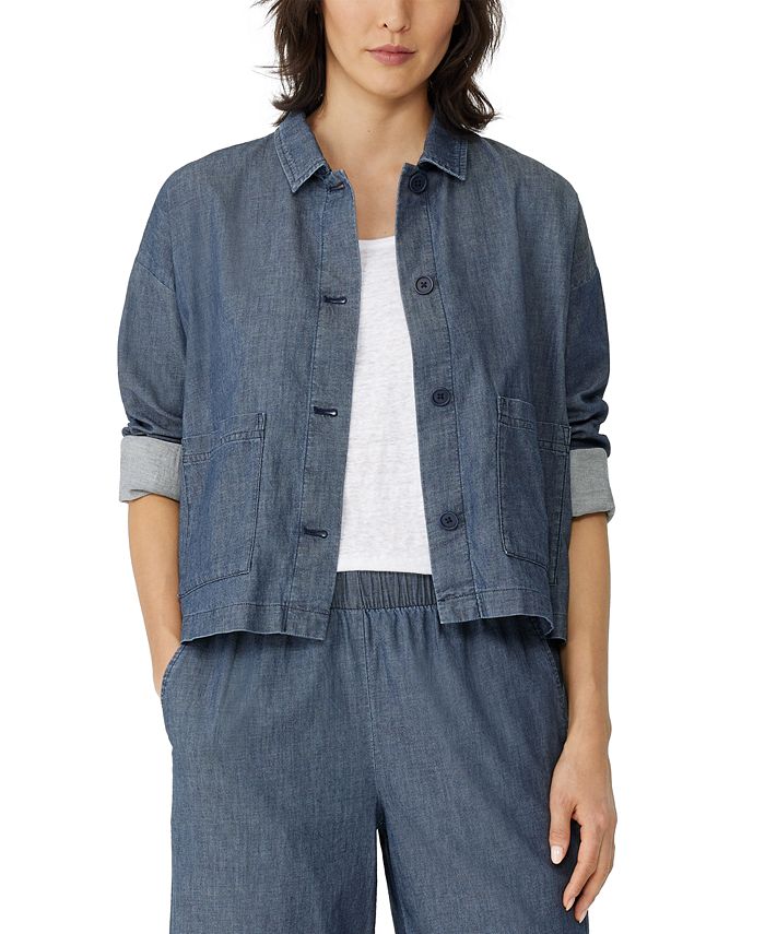 Macys eileen fisher sales jackets