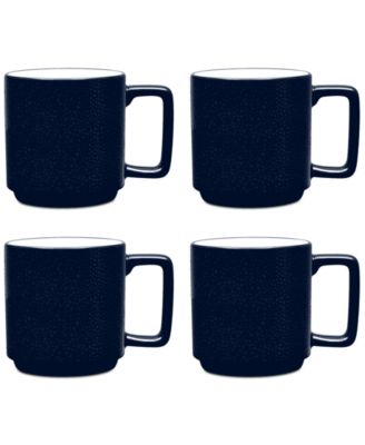 Colortex Stone Stax Mugs, Set of 4 image