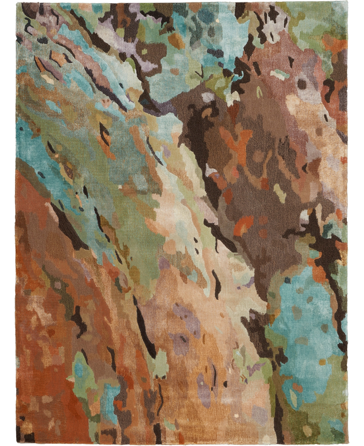 Nourison Home Prismatic PRS09 5'6in x 7'5in Area Rug - Multi