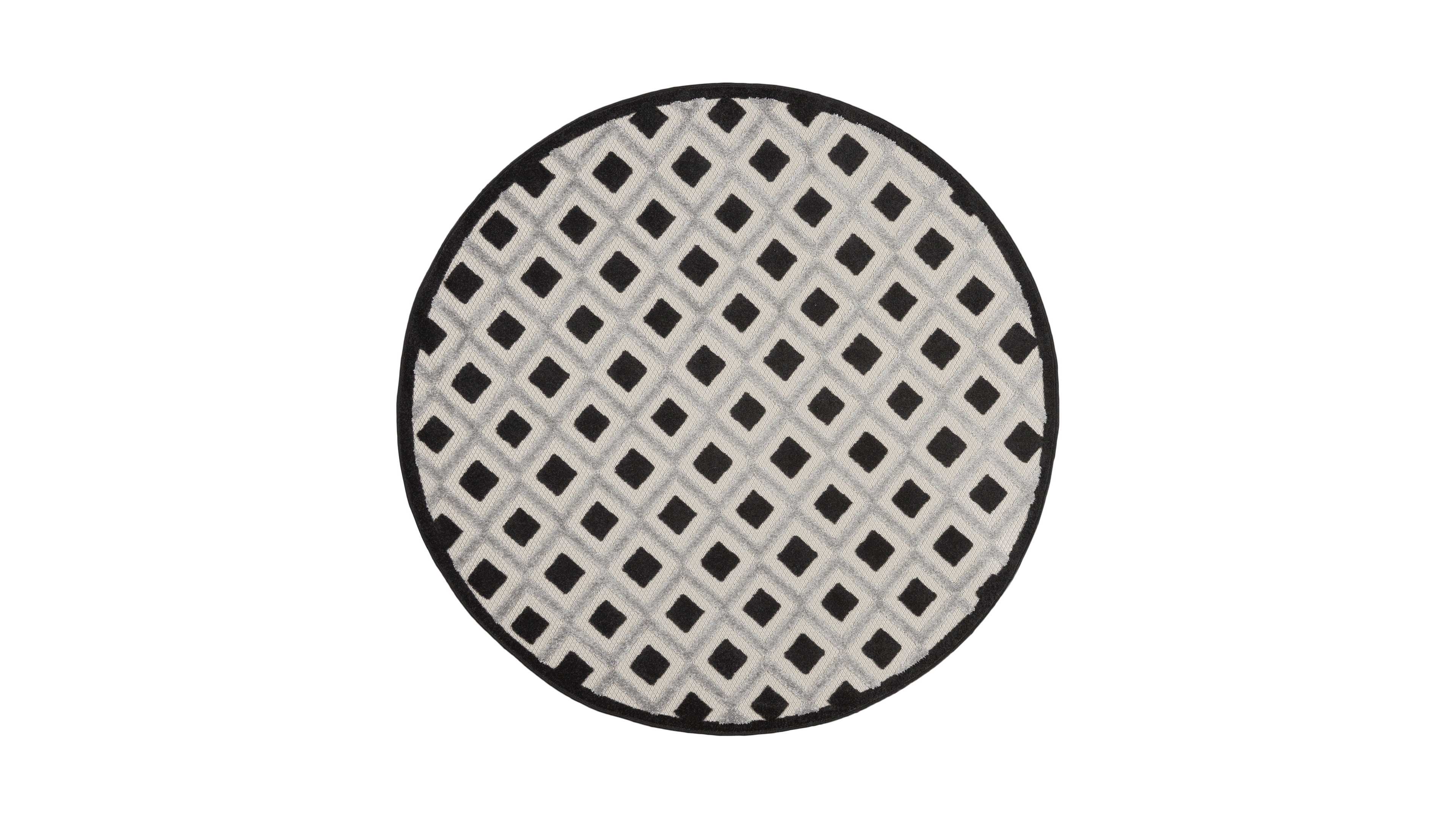 Nourison Home Aloha ALH26 5'3" x Round Outdoor Area Rug