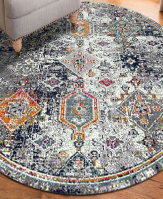 Montana Myro 7'6" x 7'6" Round Area Rug
