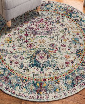 Montana Carrey 7'6" x 7'6" Round Area Rug