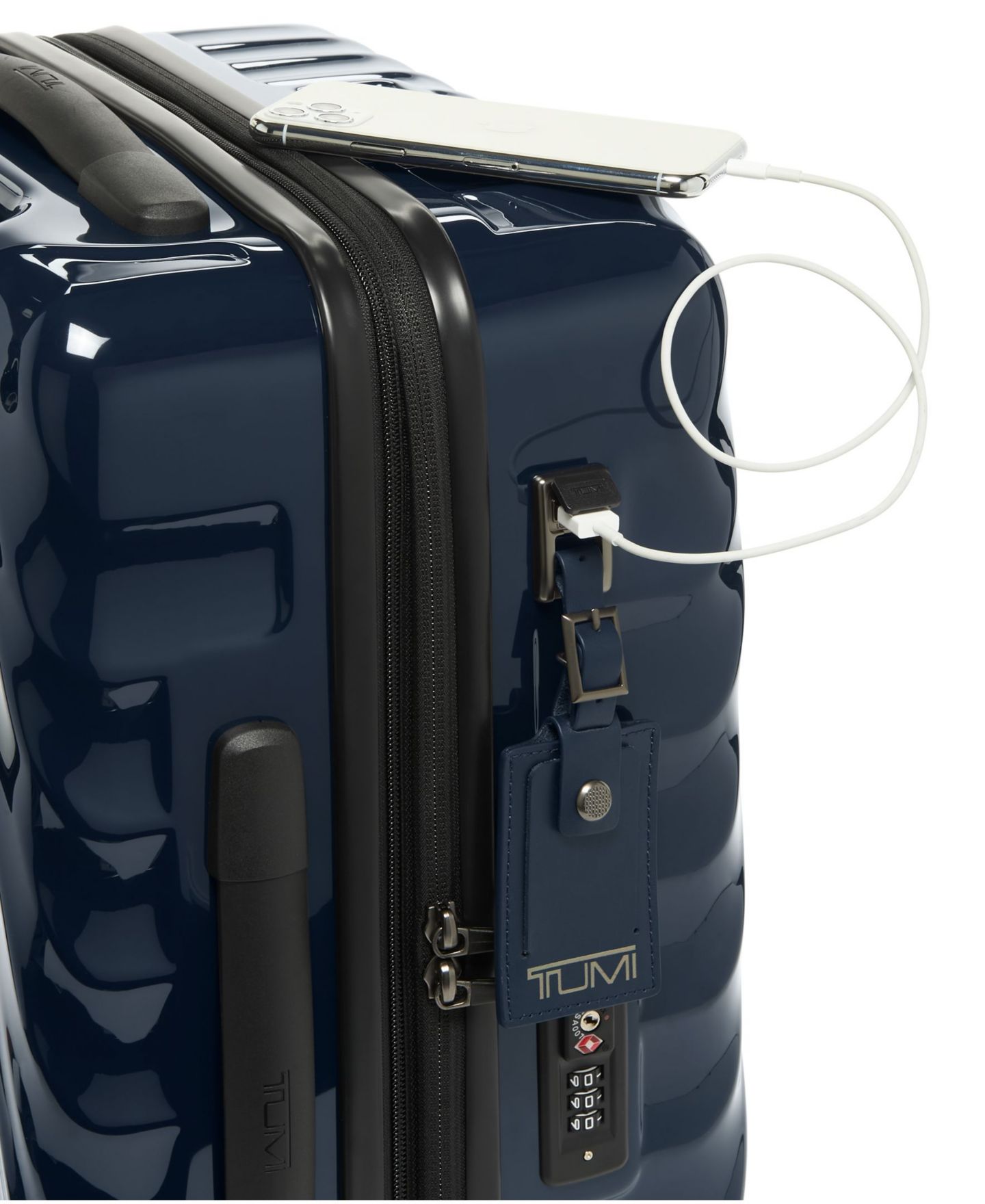 Чемодан TUMI 19 Degree International Expandable 22" Carry-on Spinner, цвет: Тёмно-синий — фото 6