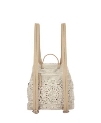 Women's Sayulita Crochet Large Backpack