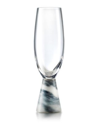 Marble Champagne Flute, Set of 2, 6 Oz