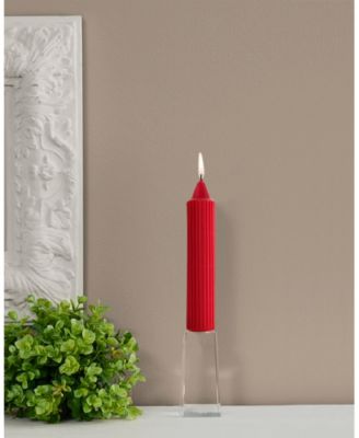 Grecian Collenette 7" Taper Candle Set, 4 Piece