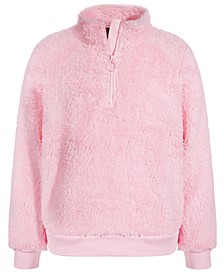 Big Girls Sherpa Fleece Pullover, Created for Macy's 