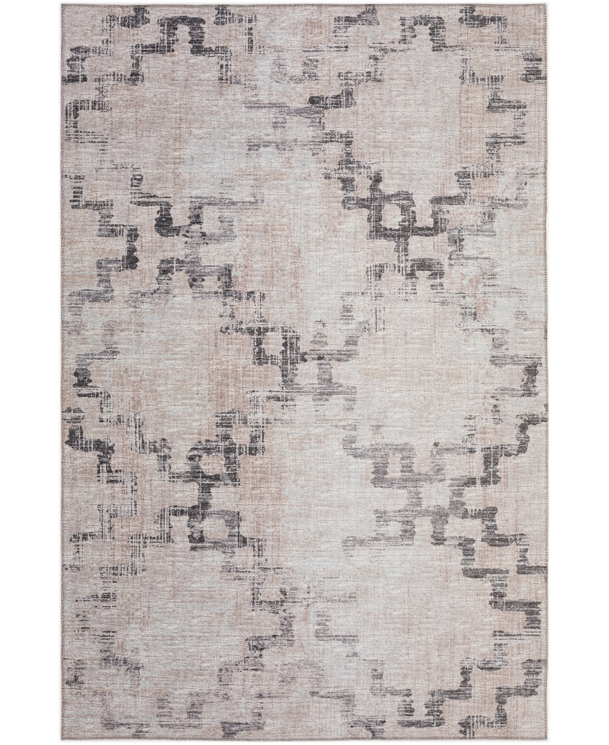 D Style Buttes BTS15 5' x 7'6in Area Rug - Tan