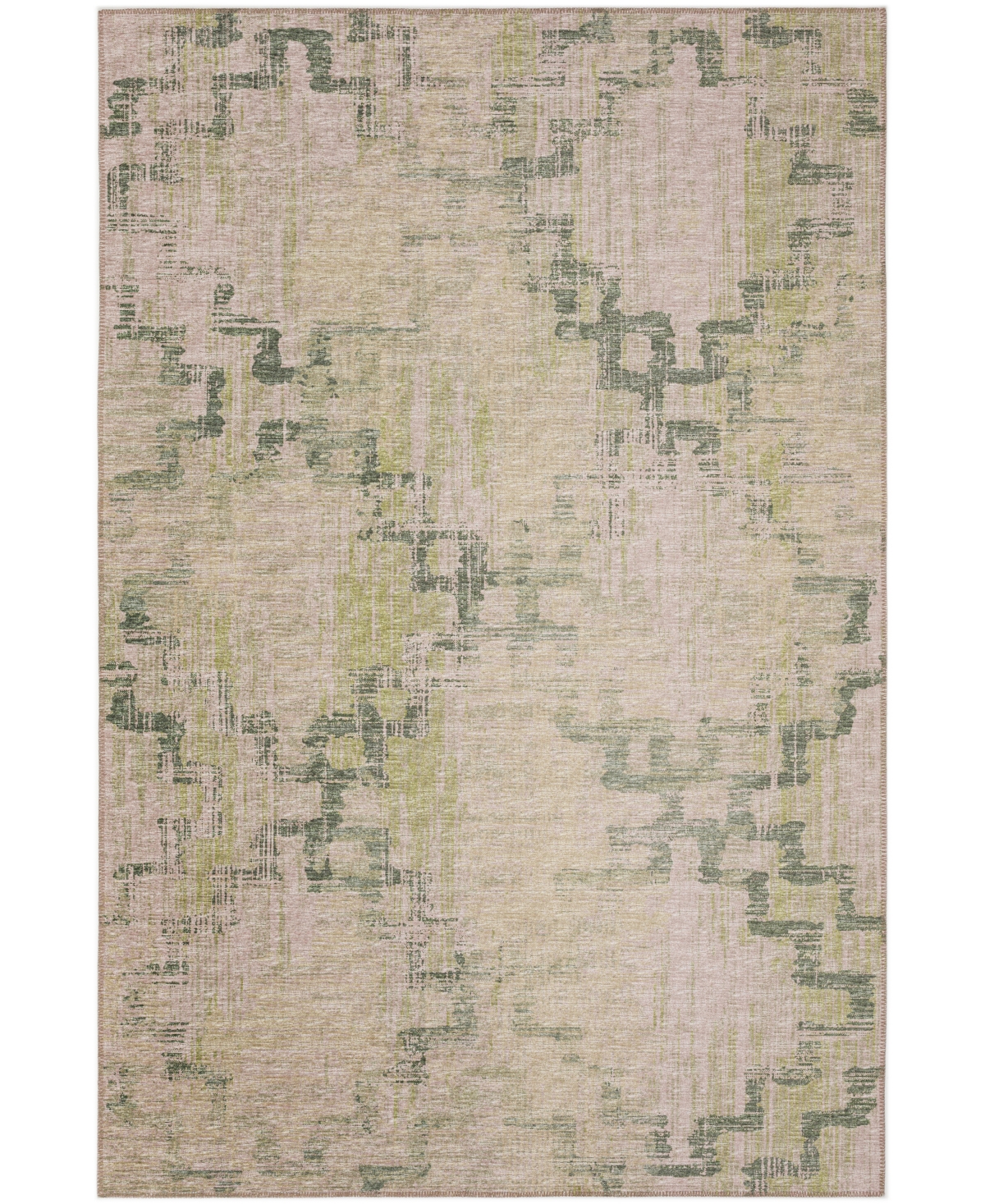 D Style Buttes BTS15 5' x 7'6in Area Rug - Moss